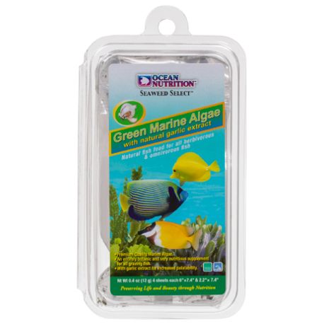 Ocean Nutrition™ Green Seaweed 10 feuilles (avec clip)