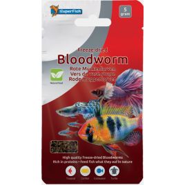 Superfish Bloodworm Liophilisés 5gr
