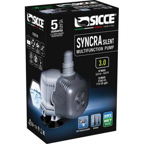 Sicce Syncra SILENT 3.0 2700l/h 97,50 €