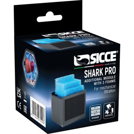 Sicce Shark Pro Module + 3 foams