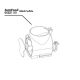 JBL AutoFood Bac nourriture transparent