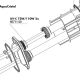 JBL UV-C 72/110W Joint Verre Quartz