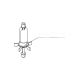 JBL CP i_gl 100/200 Rotor (axe + coussinet)
