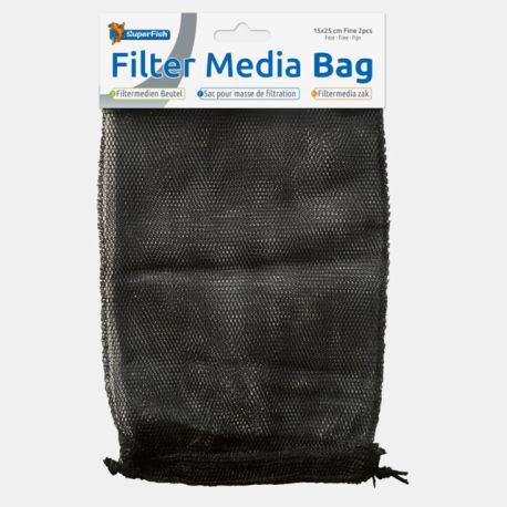 superfish sac pour masse filtrante 15x25cm fine 2pcs