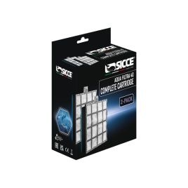 Sicce Cartouche Complète pour filtre Aqua Filtra 40 2pcs