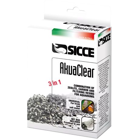 Sicce AkuaClear Plus Zeolite Charbon 1L