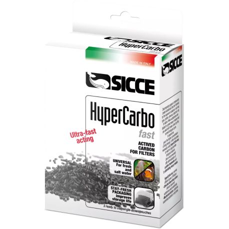 Sicce HyperCarbo Fast Charbon pellet 3x100gr