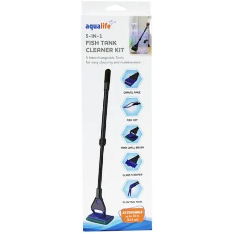 Penn Plax Kit aquarium cleaner 5 en 1