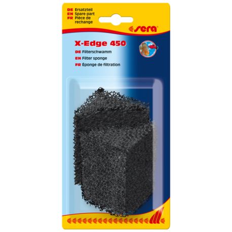 Sera Éponge de filtration noire pour X-Edge 450