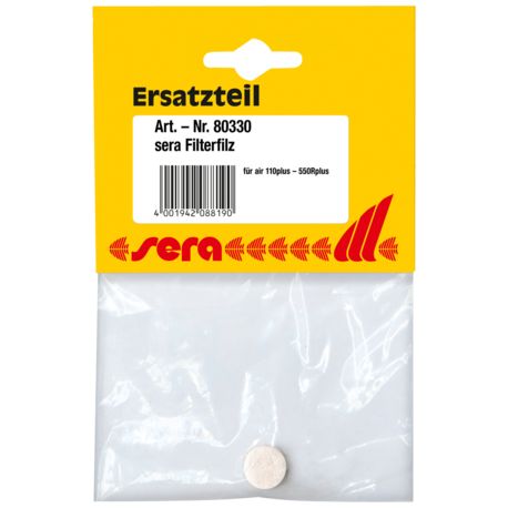 Sera Filtre à air pour sera air 100 plus, sera air 275 R plus + 550 R plus