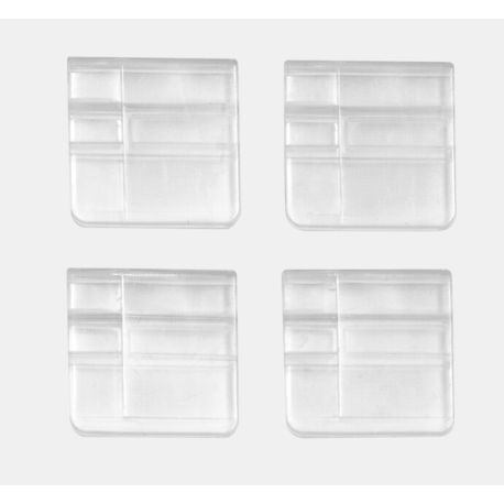 Superfish Qubiq 30 Clips Couvercle Verre 4 Pièces