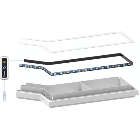 Superfish Quadro 70 multicolore led