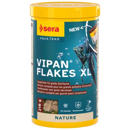 Sera Vipan Nature gros flocon 1000ml (210gr) 
