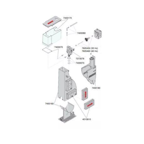 EHEIM Couvercle de pompe