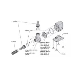 EHEIM jeu de joint p. compactON 9000-16000, FLOW16000