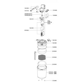 EHEIM Cuve de filtre 7481240
