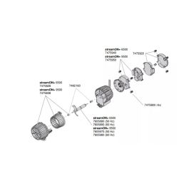 EHEIM rotor de pompe de rechange complet 60Hz 7605890