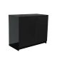 Ciano Meuble pour Terrarium Knockdown noir
