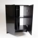 Ciano Meuble pour Terrarium Knockdown noir