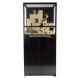 Ciano Meuble pour Terrarium Knockdown noir
