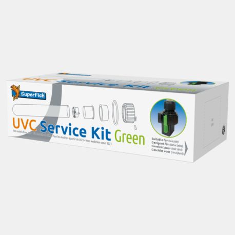 Superfish service kit UVC 11/18w Topclear 18000 vert