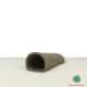 Ceramic Nature Grotte d 'élevage ronde Small marron 9,5x4x3cm