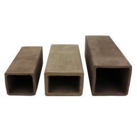 Ceramic Nature Grottes d'élevage rectangle Medium marron 11x4x3,5cm