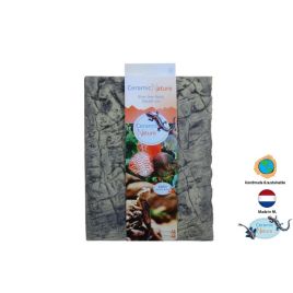 Ceramic nature slimline rock colorado brown 50x65 cm