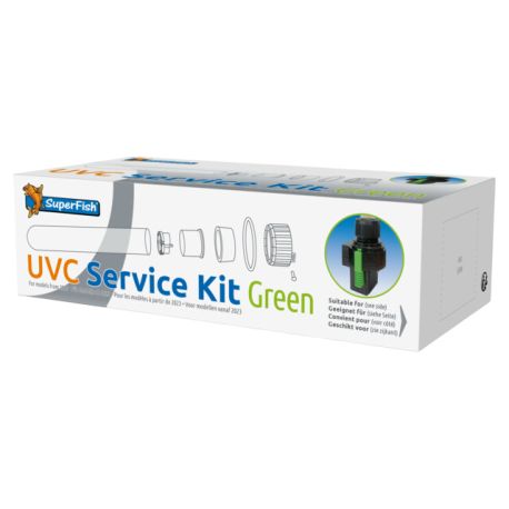 Superfish service kit UVC 11/18w Topclear 18000 vert
