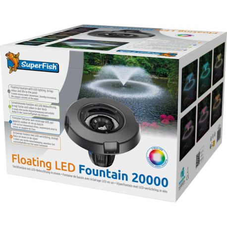 Superfish Fontaine LED Flottante 20 000 - 90W