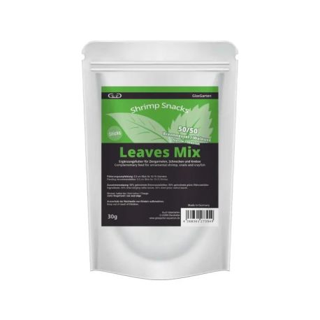 GlasGarten – Shrimp Snacks Leaves Mix 30g