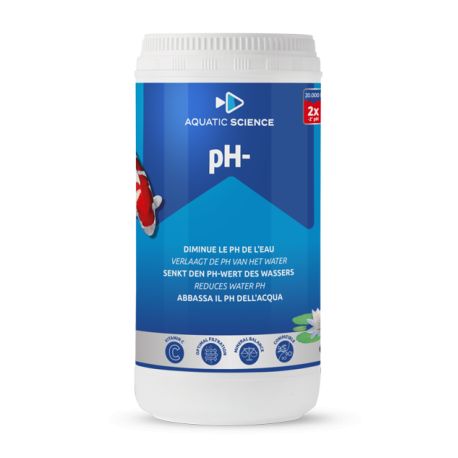 Aquatic Science NEO pH- 1kg (1 mesurette/m³ diminue de 1-2 unités)