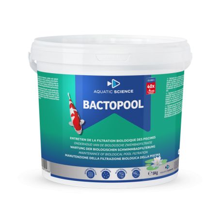Aquatic Science Bactopool 5kg pour baignade biologique de 50000 litres