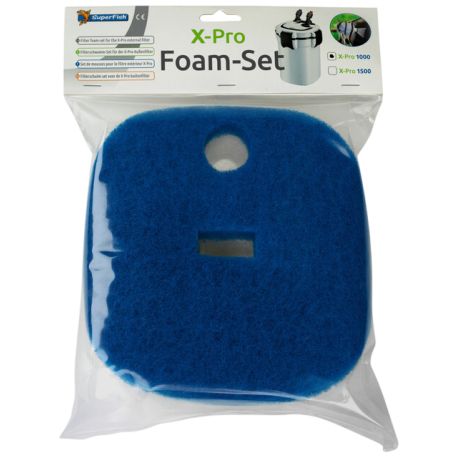 Superfish x pro 1000 set mousses 3 pcs