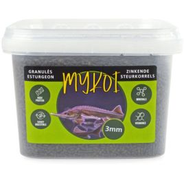 My Koi Noir 3mm granules Esturgeon seau 3,5L