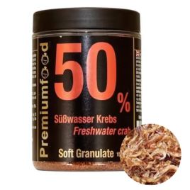 Freshwater Crab 50 % Soft Granulate 150g