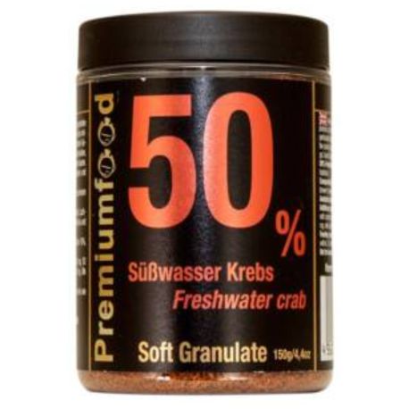 Freshwater Crab 50 % XL Soft Granulate 150g