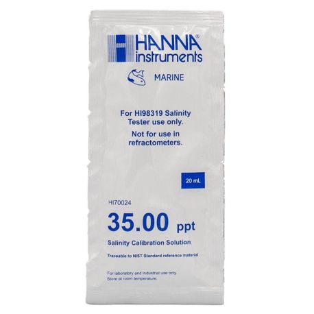 Hanna HI70024 35.00 ppt calibration pour HI98319 1,50 €