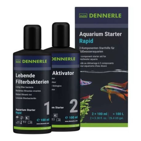 Dennerle Aquarium Starter Rapid 2x100 ml