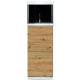 Oase aquarium HighLine Optiwhite 125 chêne (aquarium & meuble) + bon d'achats 10% plantes et poissons