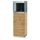 Oase aquarium HighLine Optiwhite 125 chêne (aquarium & meuble) + bon d'achats 10% plantes et poissons
