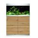 Oase aquarium HighLine Optiwhite 200 chêne (aquarium & meuble) + bon d'achats 10% plantes et poissons