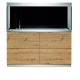 Oase aquarium HighLine Optiwhite 400 chêne (aquarium & meuble) + bon d'achats 10% plantes et poissons