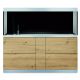 Oase aquarium HighLine Optiwhite 600 chêne (aquarium & meuble) + bon d'achats 10% plantes et poissons