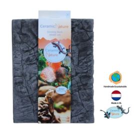 Ceramic Nature slimline rock oxford grey 50x55 cm