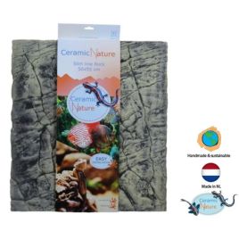 Ceramic nature slimline rock colorado brown 50x55 cm