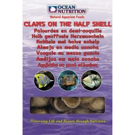Ocean Nutrition Palourdes en demi-coquilles nourriture surgelé 100gr 2,95 €